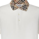 Polo in cotone<BR/> 8126966 B7078 BURBERRY 