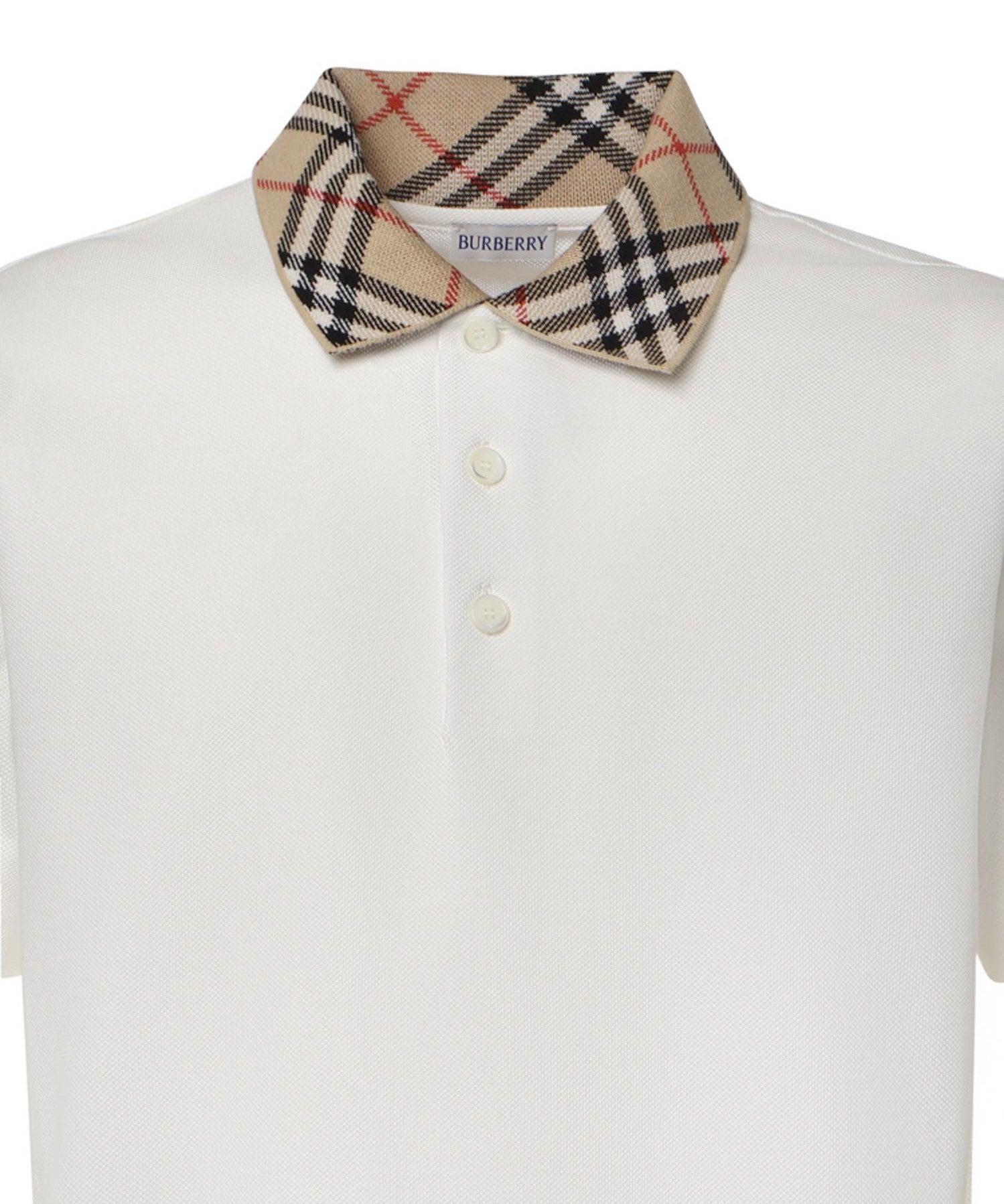 Polo in cotone<BR/> 8126966 B7078 BURBERRY 