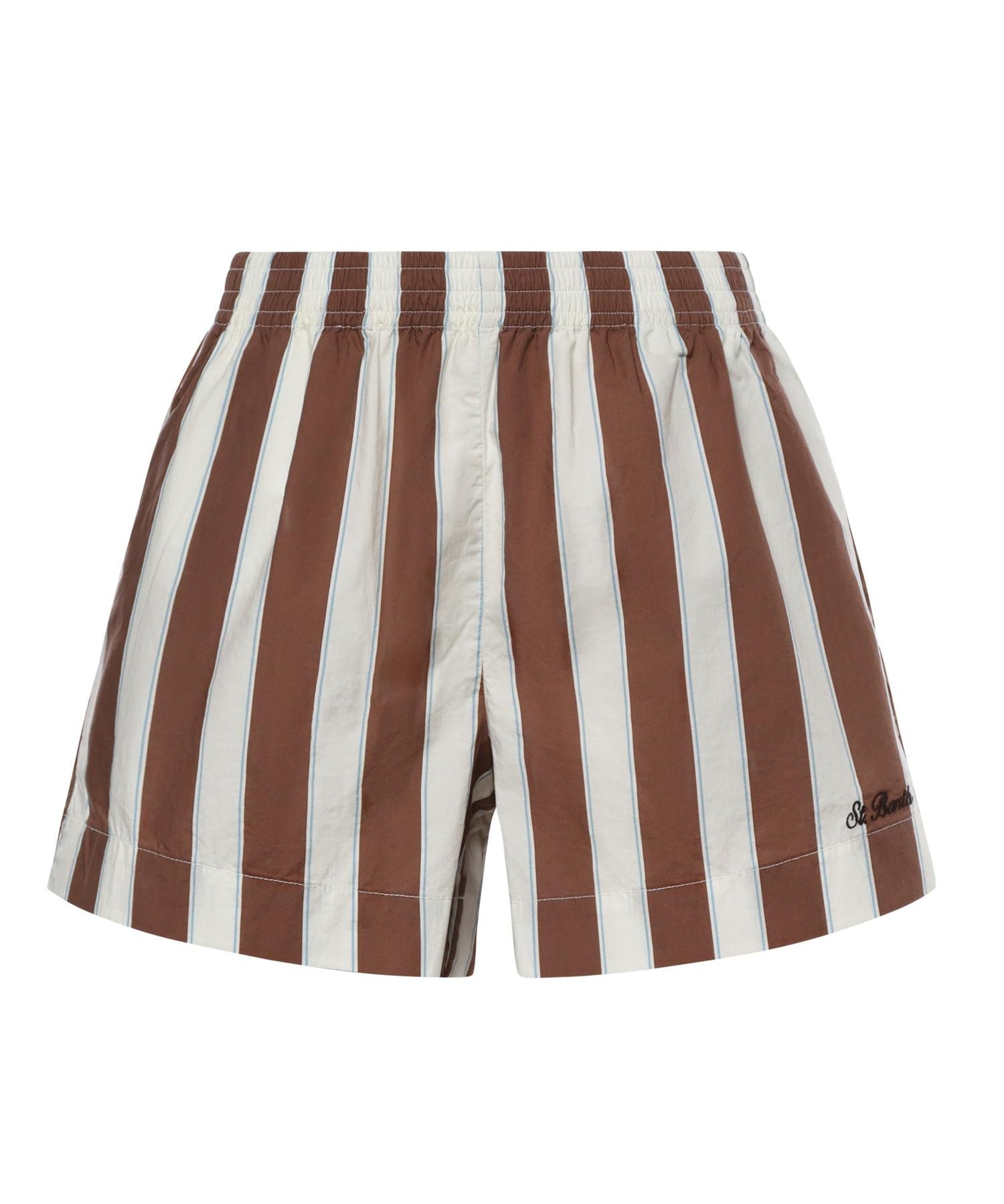 Shorts in cotone a righe MEA002 01418L MC2 SAINT BARTH 