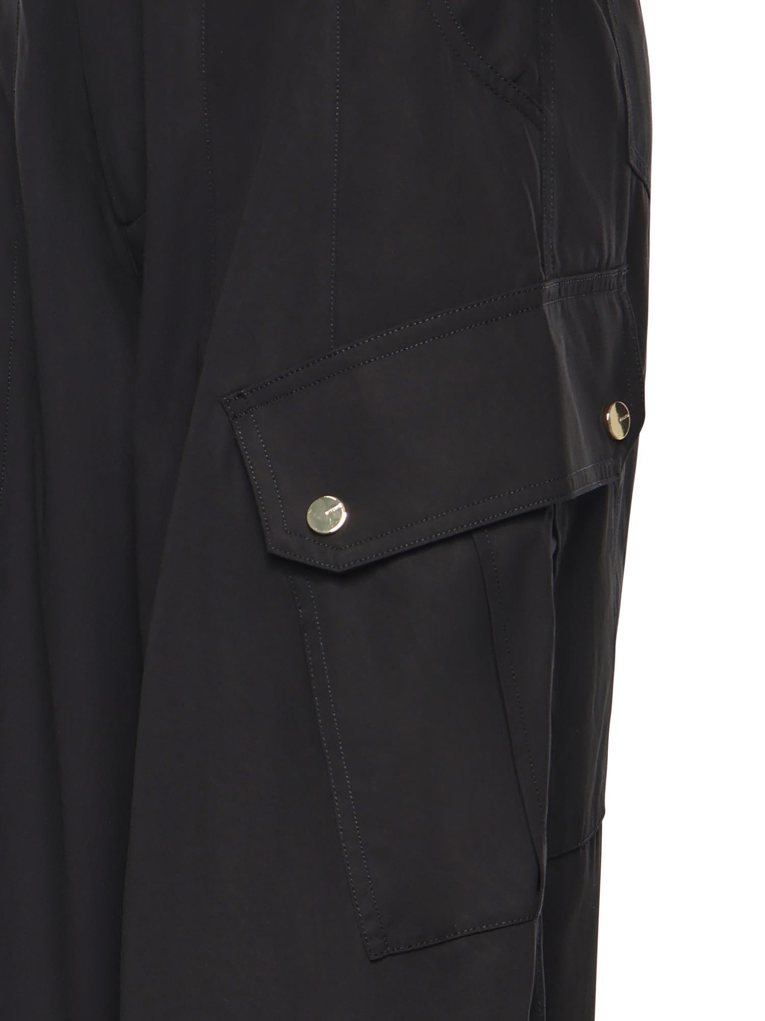 Pantaloni fluidi in cotone 106278 A2ERZ99 PINKO 