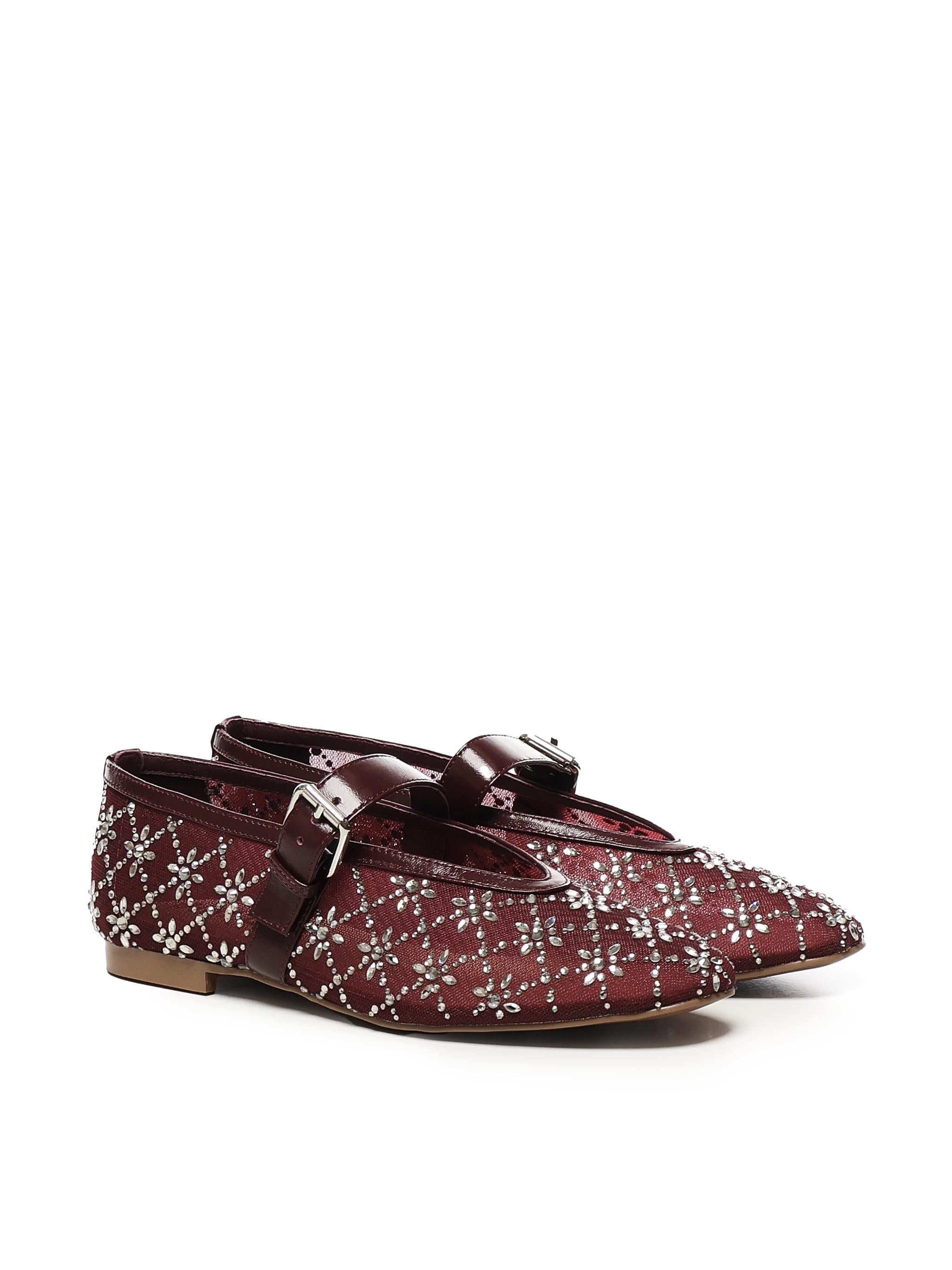 Ballerine Heila con strass<BR/> 638Z00VK 40 BIBI LOU 