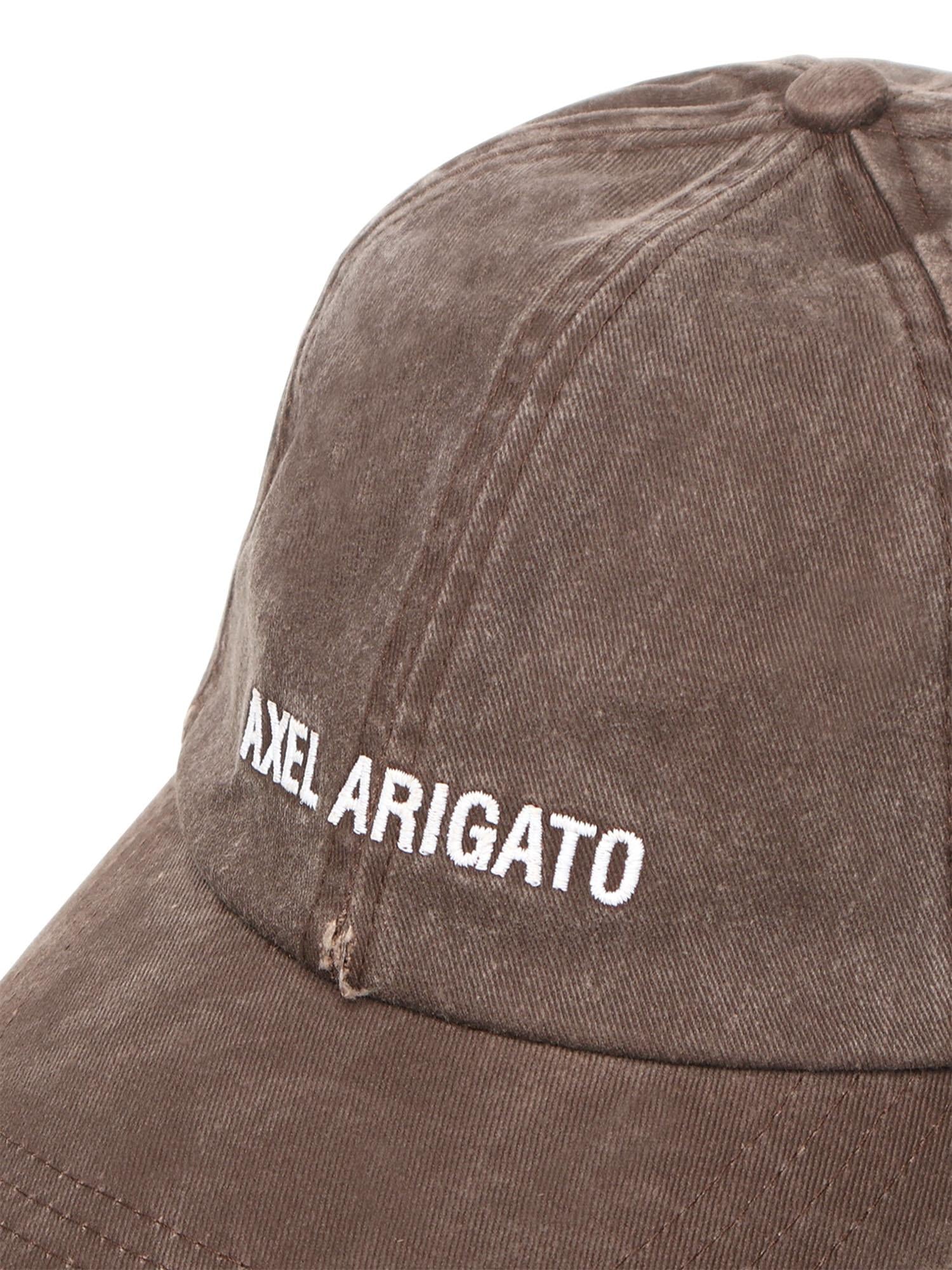 Cappello da baseball con logo X0101012 BROWN AXEL ARIGATO 