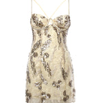 Mini abito Opal CD2819 GOLD FOR LOVE & LEMONS 