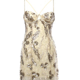 Mini abito Opal CD2819 GOLD FOR LOVE & LEMONS 