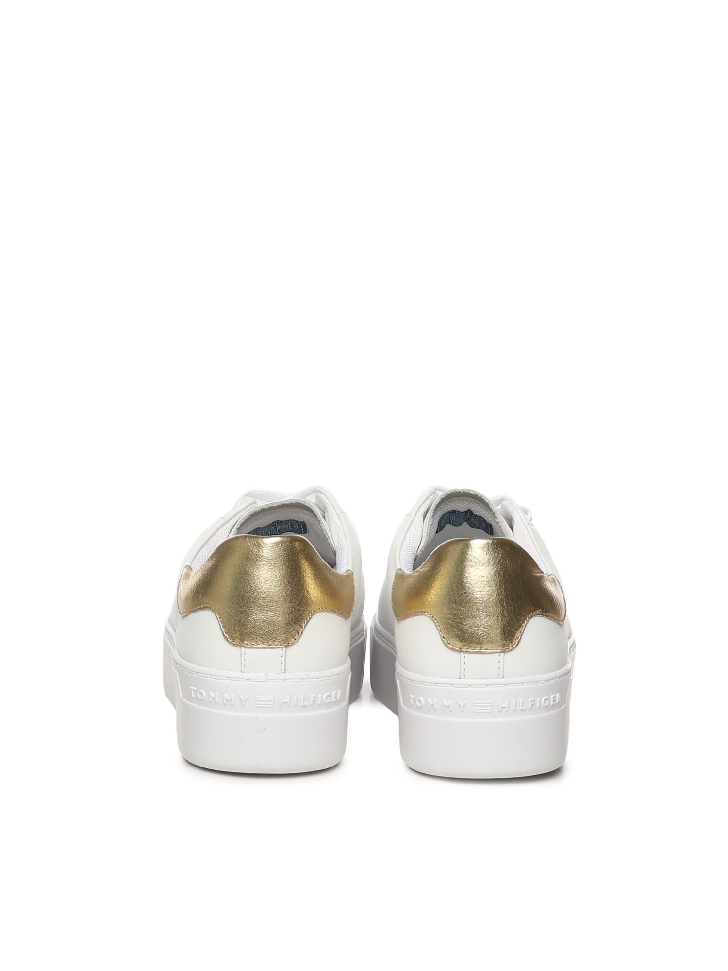 Sneakers in pelle FW0FW08756 0HT TOMMY HILFIGER 