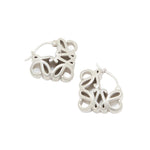 Orecchini a cerchio Anagram Bombé in argento sterling J821239X48 1160 LOEWE 