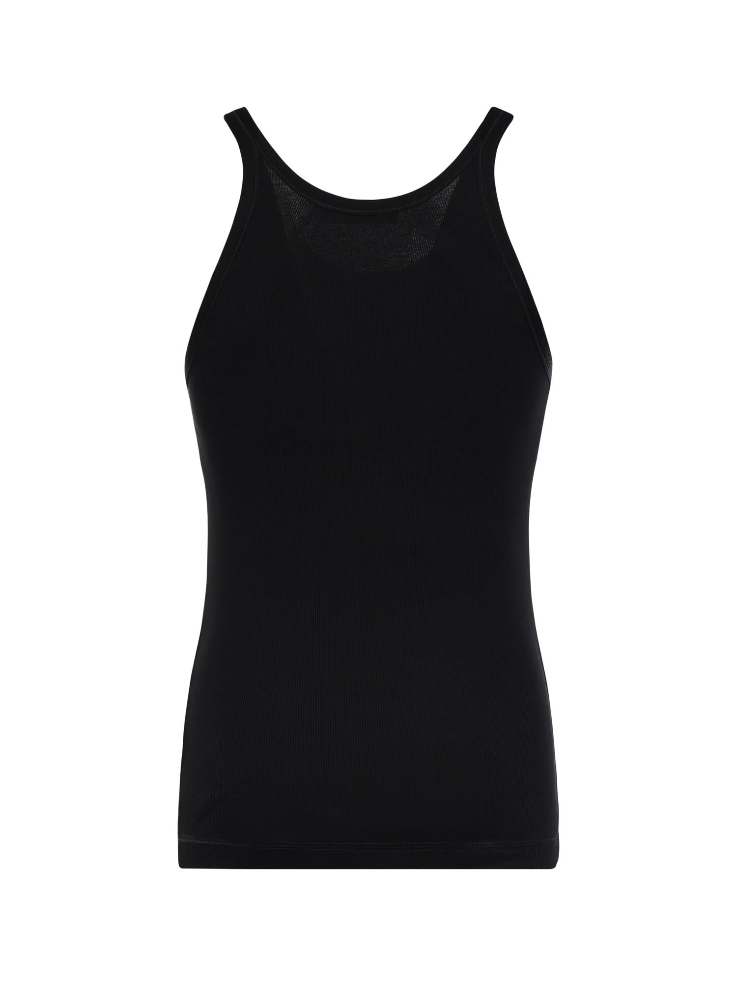 Canotta in cotone a coste G8PA8T G7P3IN0000 DOLCE & GABBANA 