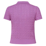 Polo cropped a trecce<BR/> 211972118 002 POLO RALPH LAUREN 