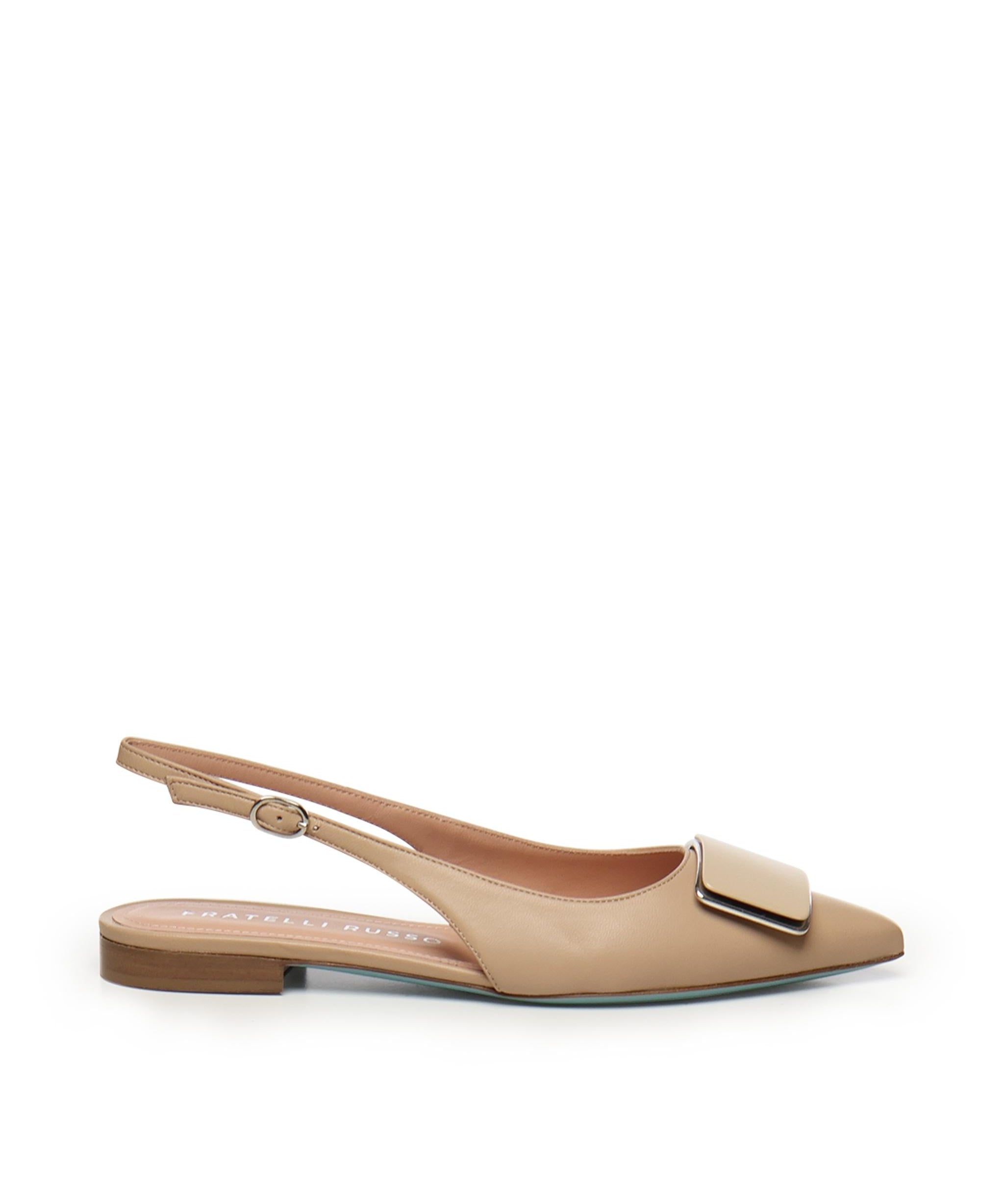 Slingback Elvira in nappa ELVIRA 2513 NAPPAFONDOTINTA FRATELLI RUSSO 