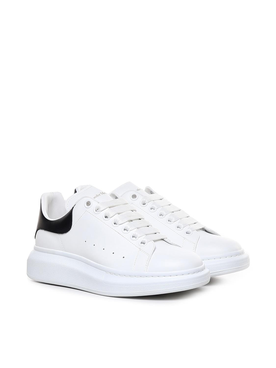 SNEAKERS OVERSIZED IN PELLE 553770 WHGP59061 ALEXANDER McQUEEN 