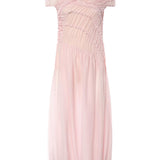 Abito midi in mussola di seta 317526  MAGDA BUTRYM 