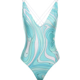 Costume da bagno con stampa Marmo 5UMC01 5U775067 PUCCI 