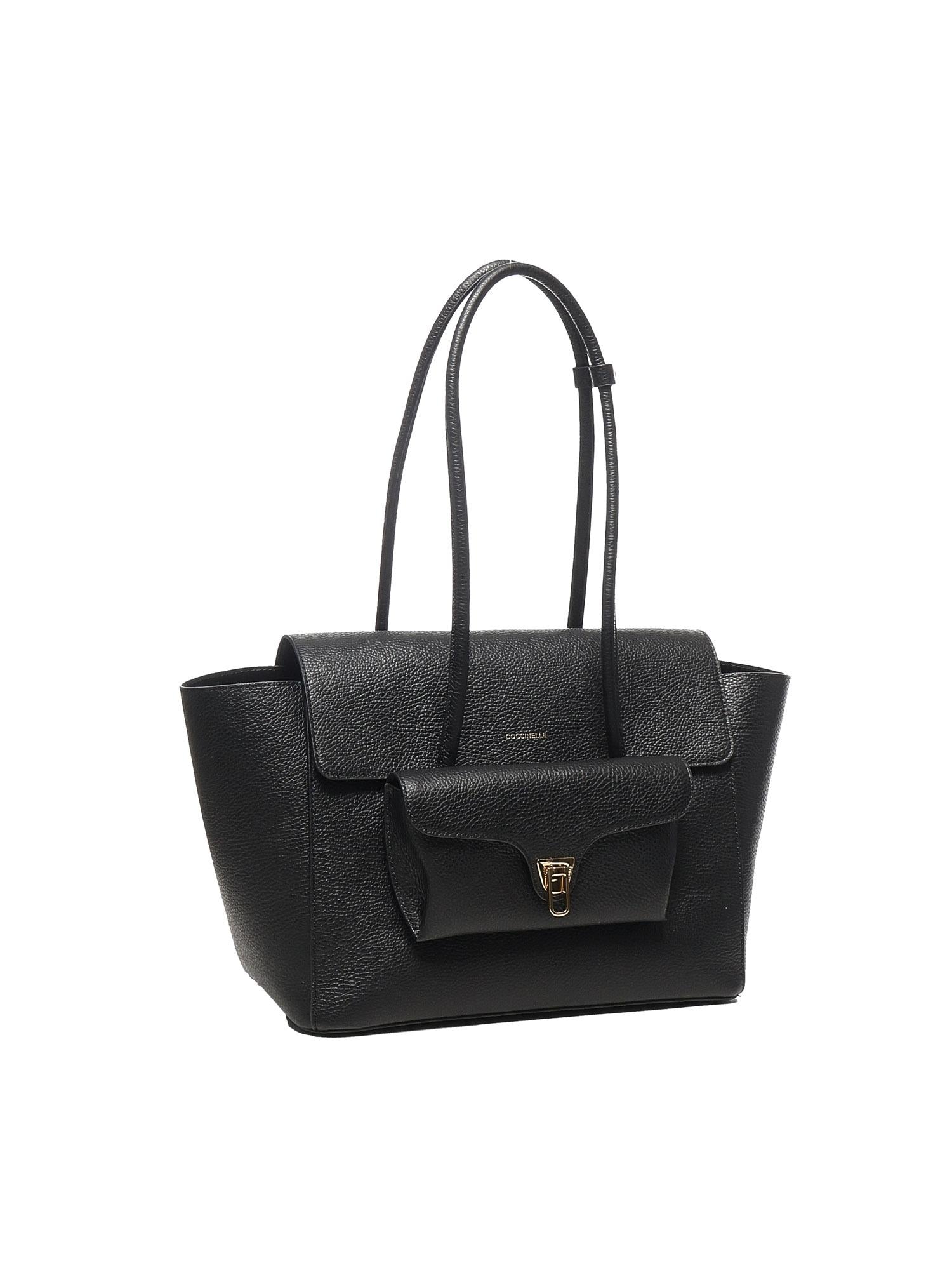 Tote bag Beat in pelle E1T8A110201 001 COCCINELLE 