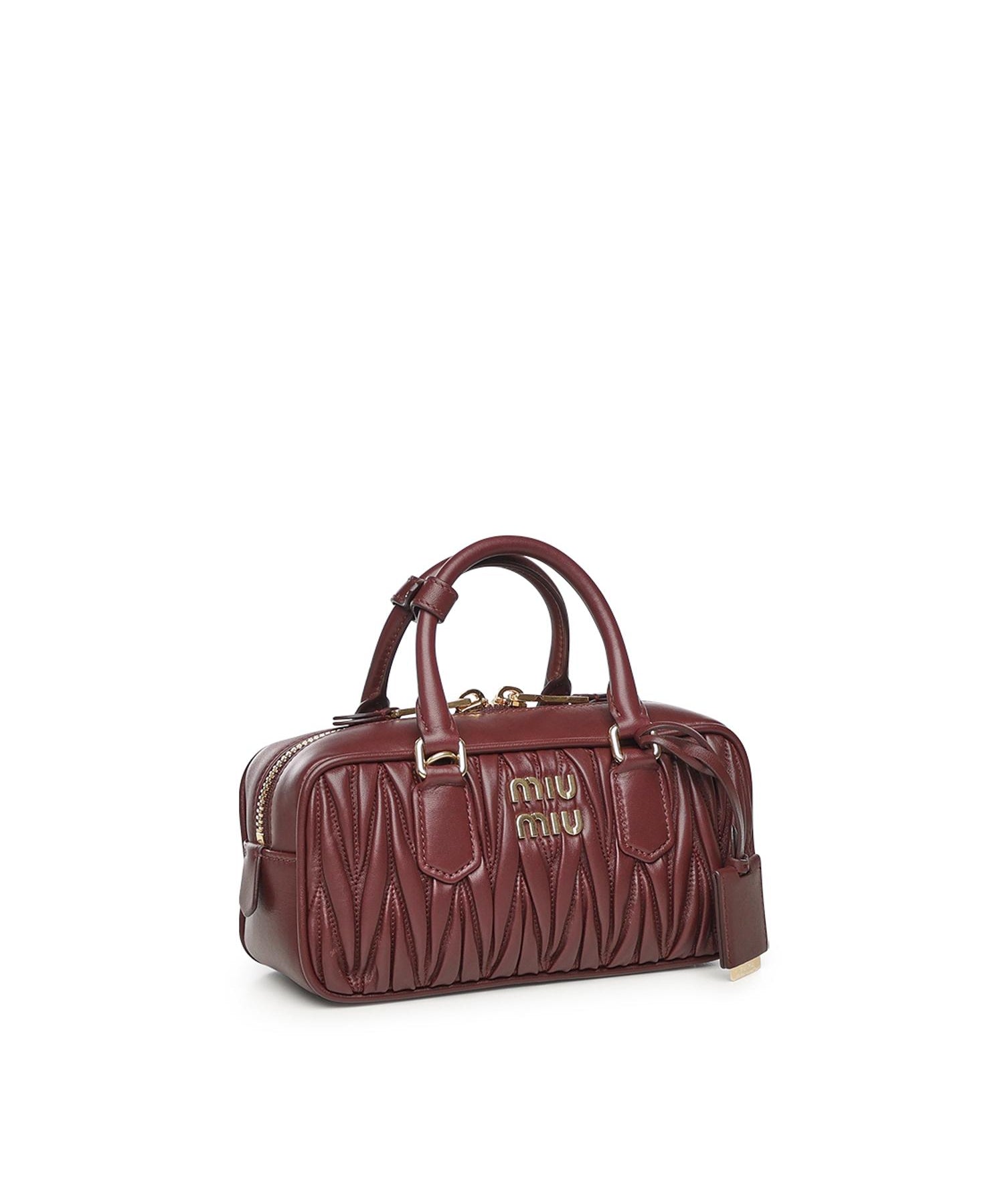 Borsa Arcadie in nappa matelassé 5BB142 AN88F0007 MIU MIU 