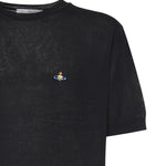 T-shirt Alex in cotone con logo 2701002G Y003FN401 VIVIENNE WESTWOOD 