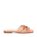 Ciabattine in nappa con logo uccellini SD0313 P003Q74 PINKO 