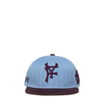 Cappello da baseball a righe DFM58031C0001PX BLU/PURP PDF CHANNEL 