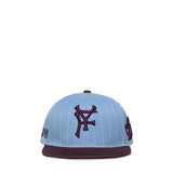 Cappello da baseball a righe DFM58031C0001PX BLU/PURP PDF CHANNEL 
