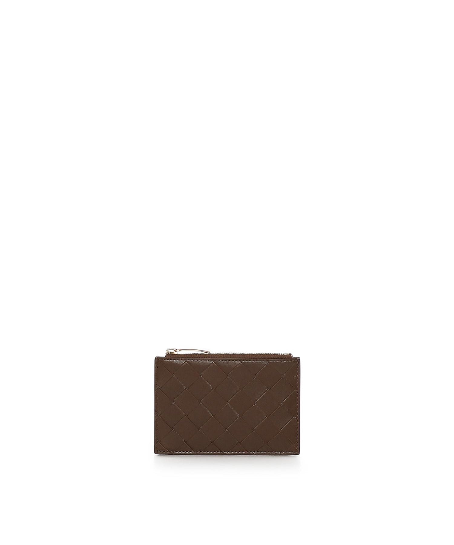 Portacarte Intrecciato con zip 806032 V1G132863 BOTTEGA VENETA 