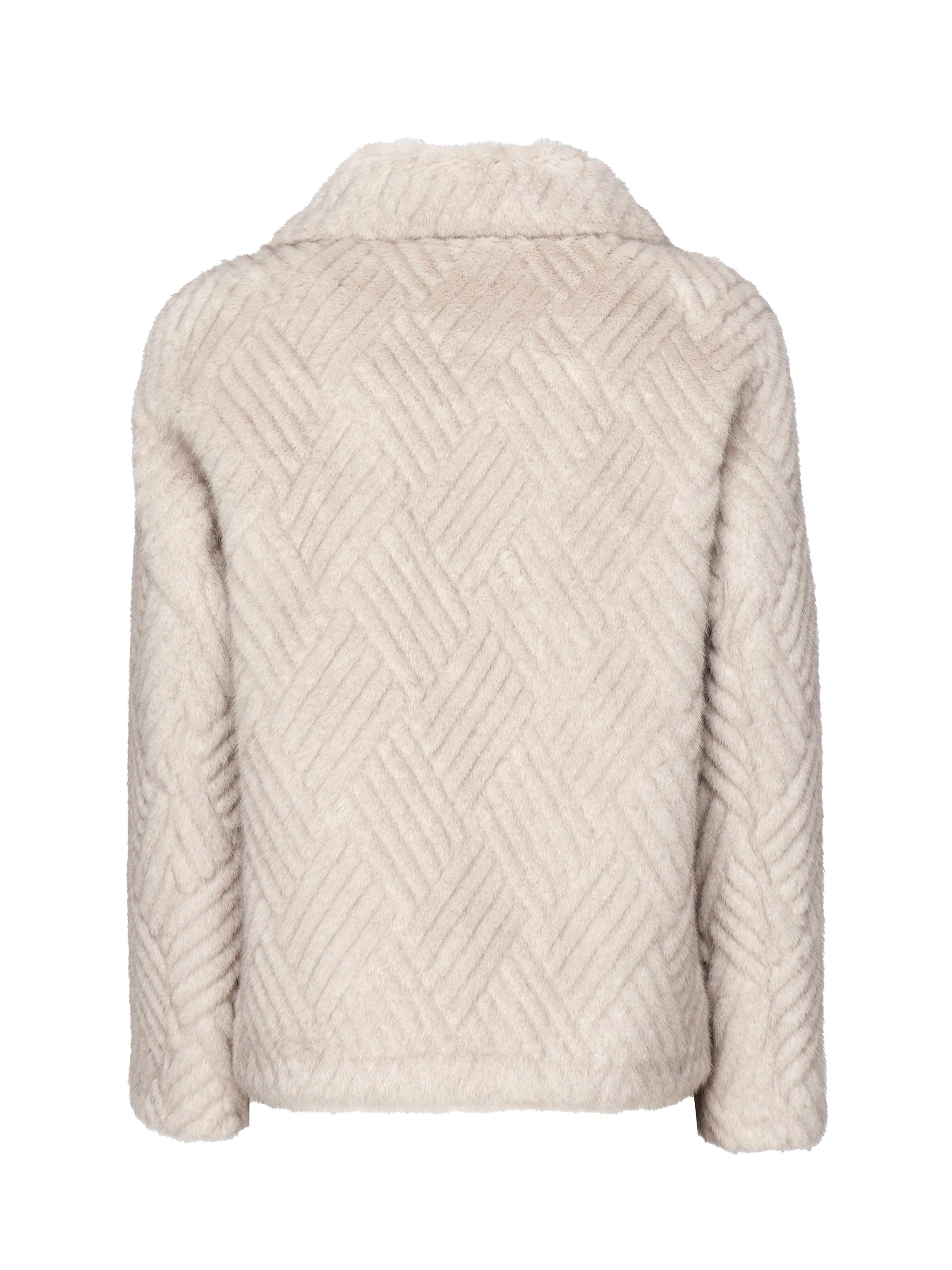Giacca a pelliccia<BR/> GLW4SG303 PEARL GLOX 