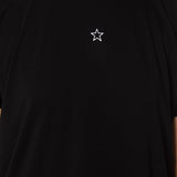 T-shirt in cotone con ricamo logo a contrasto 457142 SIW201000 STELLA McCARTNEY 