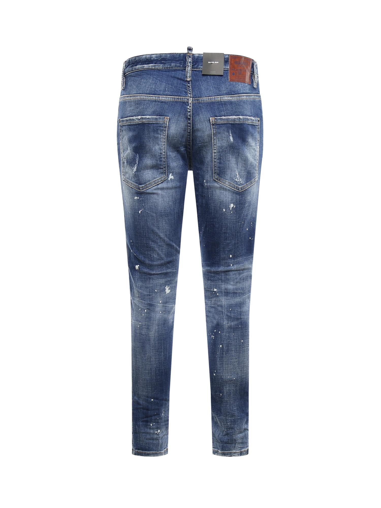Jeans Medium Spots in denim stretch S71LB1711 D30010470 DSQUARED2 