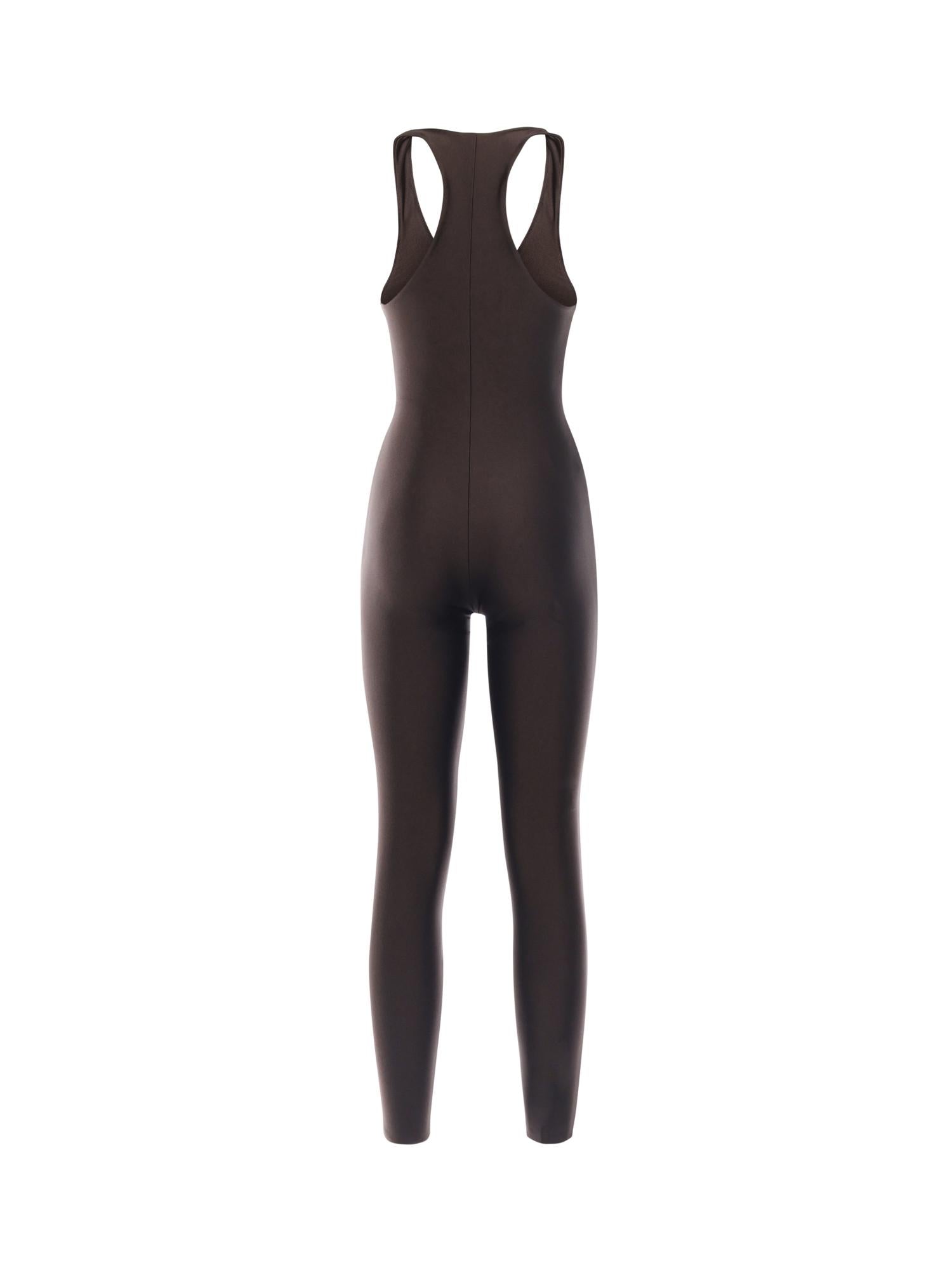 Tuta Tess<BR/> T180175A TJP062DARK BROWN THE ANDAMANE 