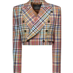 Blazer cropped Cut Off in lana 1401007O W01CDO215 VIVIENNE WESTWOOD 