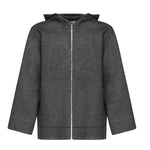 Giacca con cappuccio in lana double face 829846 V4CB01307 BOTTEGA VENETA 