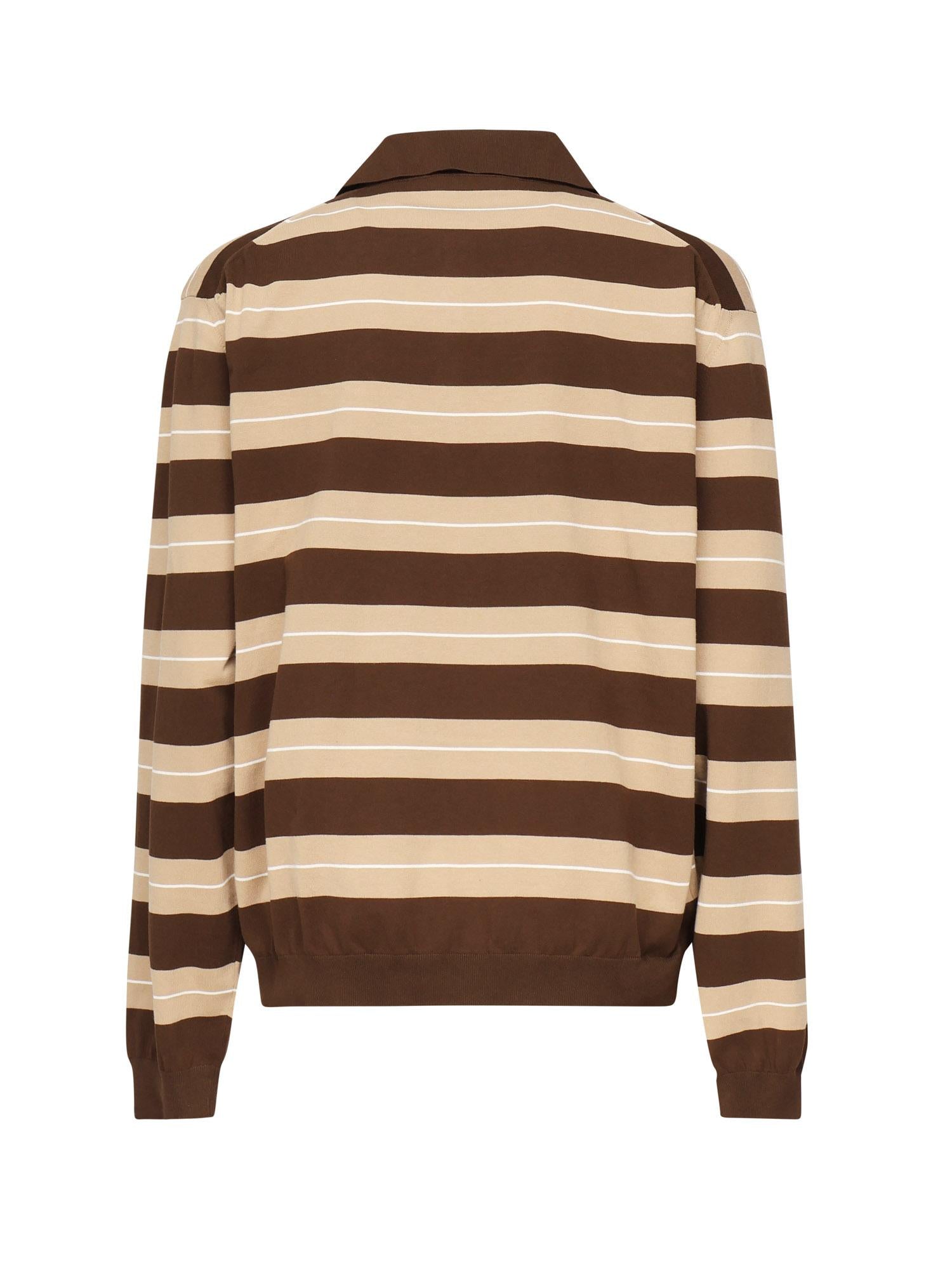 Polo in maglia di cotone MMLB32 17NQF0TDB MIU MIU 