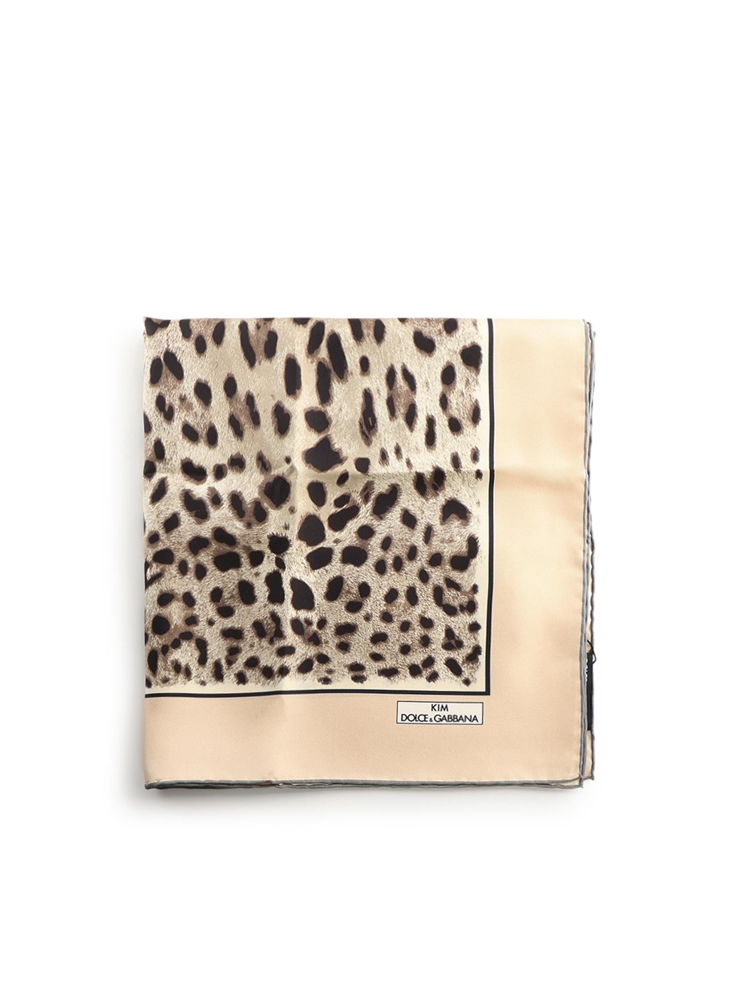 Kim x Dolce & Gabbana foulard <BR/> FN090R GDBQJH213M DOLCE & GABBANA 
