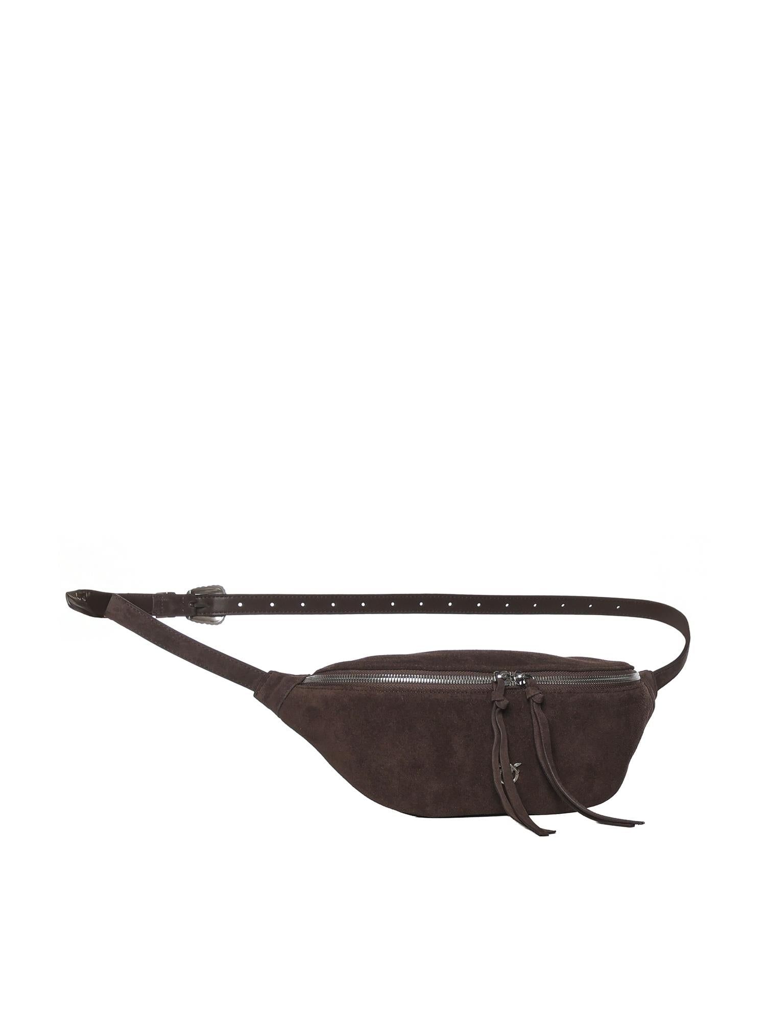 Marsupio in pelle new biker 106724 A0F6M11O PINKO 