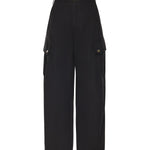 Pantaloni fluidi in cotone 106278 A2ERZ99 PINKO 