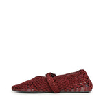 Ballerine flat in cordino di satin AA3A029I202 332 ALAIA 