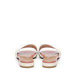 Ciabattine Janette<BR/> 73SC8VD02PAG JANETTEOFF WHITE/NATUR V° 73 