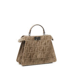 Borsa Peekaboo Small FF jacquard 8BN327 AT14F0EMR FENDI 