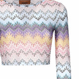 Top cropped a zig zag MS25SK0E BJ00OES72LH MISSONI 