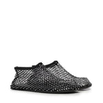 Ballerina Minette in mesh con cristalli 22049013 BLACK CHRISTOPHER ESBER 