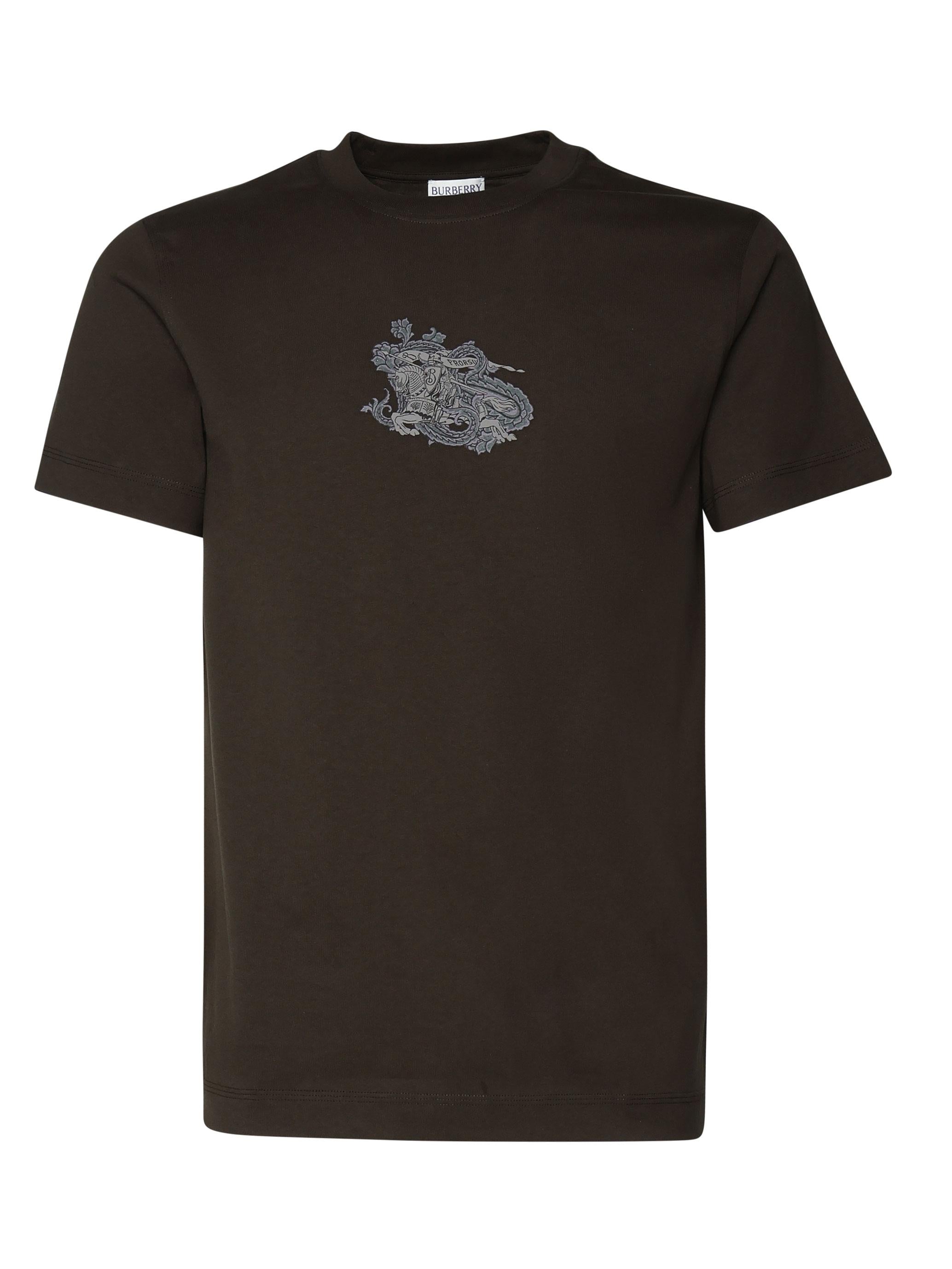 T-shirt in cotone 8097878 C1423 BURBERRY 
