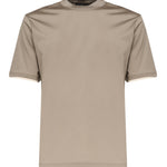 T-shirt in puro cotone PUMA -FANGO/NUDE GIULIANO GALIANO 