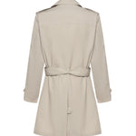 Trench in microfaille misto cotone NAM60520320ZAV C002 FAY 