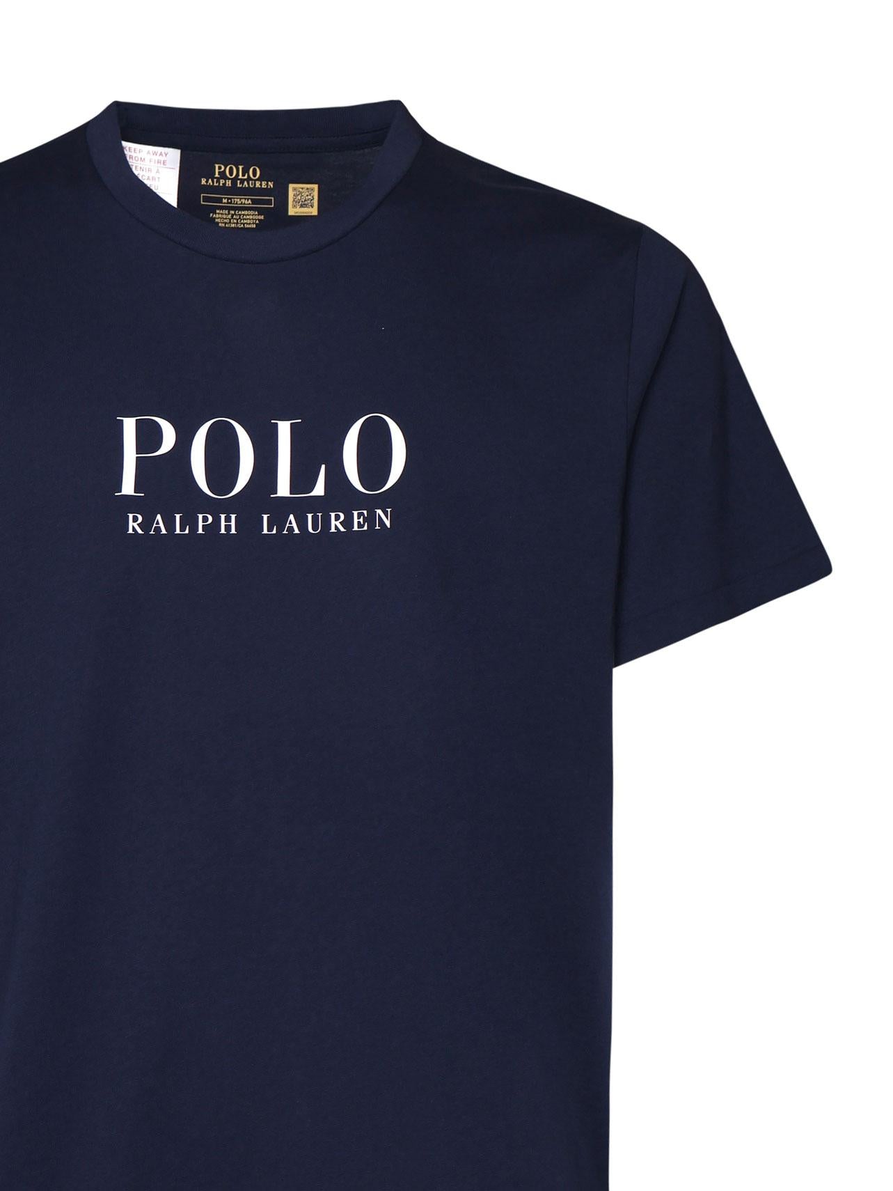 T-shirt in cotone<BR/> 714899613 003 POLO RALPH LAUREN 