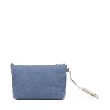 Pochette responsibility in cotone 73BE7V1568 RESPONSIBILITYDENIM/BIANCO V° 73 