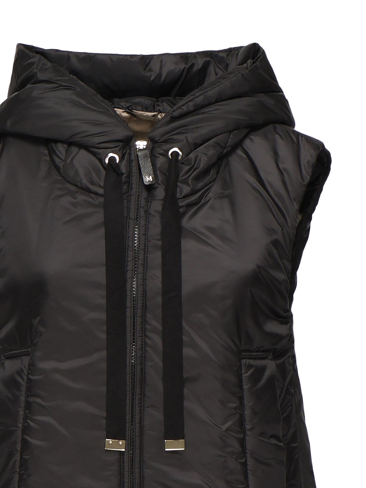 Gilet imbottito con cappuccio<BR/> 2529296024600 009 MAX MARA THE CUBE 