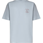 T-shirt Slogan Calligraphy in cotone KTS209CO002 LBE Drôle de Monsieur 