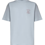 T-shirt Slogan Calligraphy in cotone KTS209CO002 LBE Drôle de Monsieur 