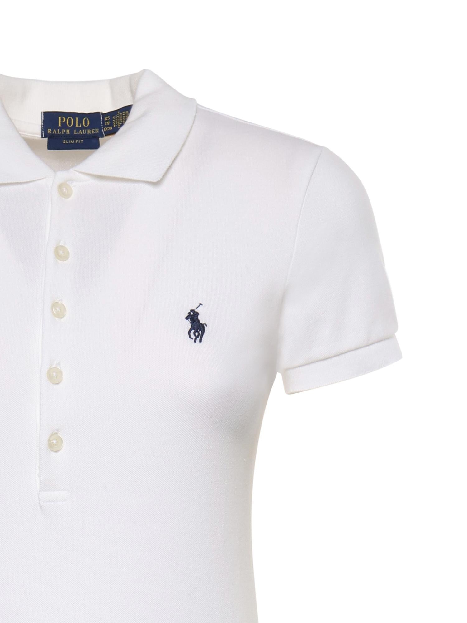 Polo in cotone con logo 211B18200 015 POLO RALPH LAUREN 