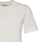 T-shirt in cotone con logo 8118966 B7078 BURBERRY 