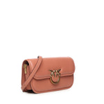 Borsa a tracolla piccola Love Bag Box in nappa<BR/> 105083 A26LL21Q PINKO 