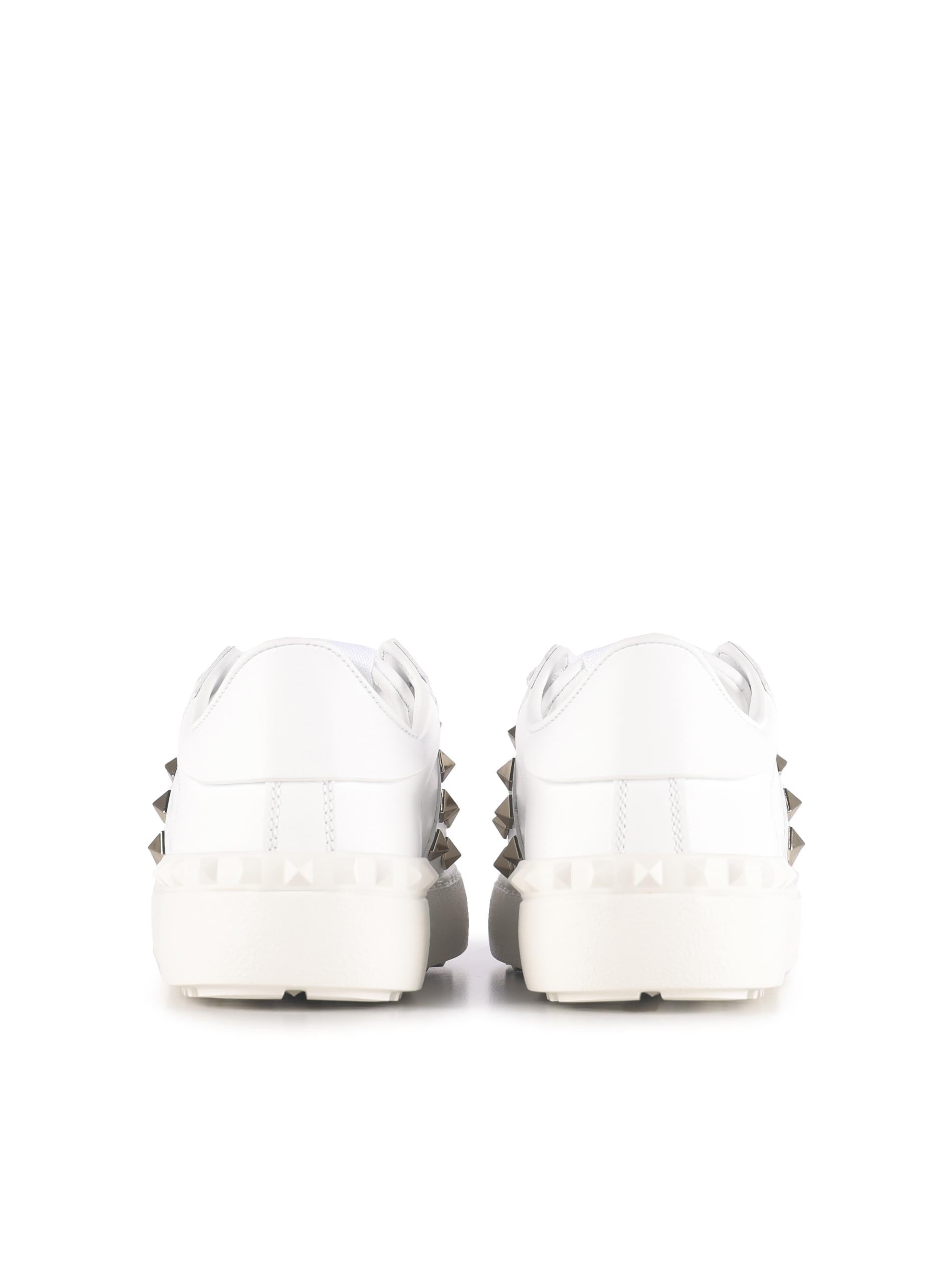 Sneaker Rockstud Untitled in vitello 8W2S0A01 BHS0BO VALENTINO GARAVANI 